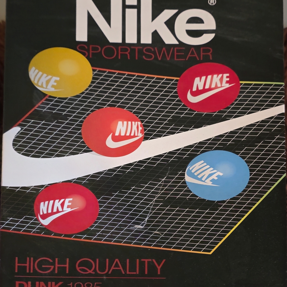Nike Dunk High 1985 Black and Cream Sneakers - Picture 7 of 7